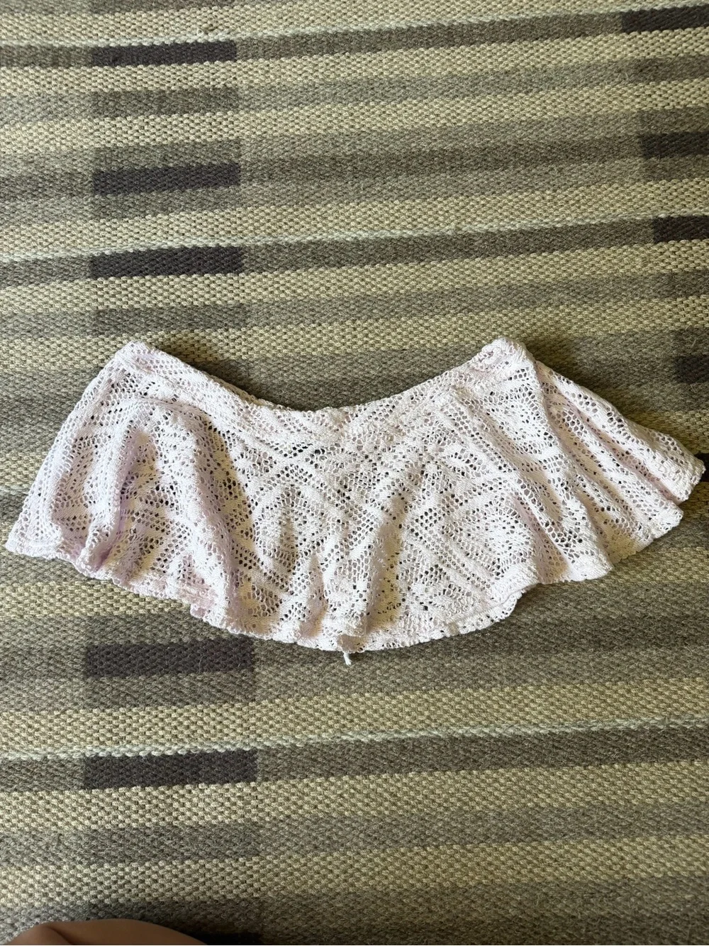 Blackbough Light Pink Mara Micro skirt Crochet Drawstring Cover-Up